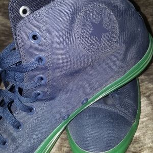 Converse CT Bright Hi Navy Blue / Green Ice